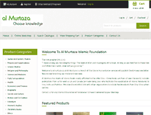 Tablet Screenshot of almurtaza.co.uk